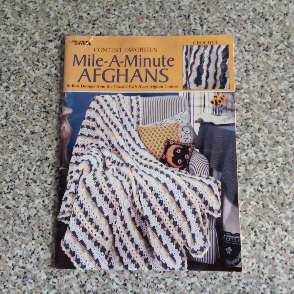 3/$15 afghan crochet patterns